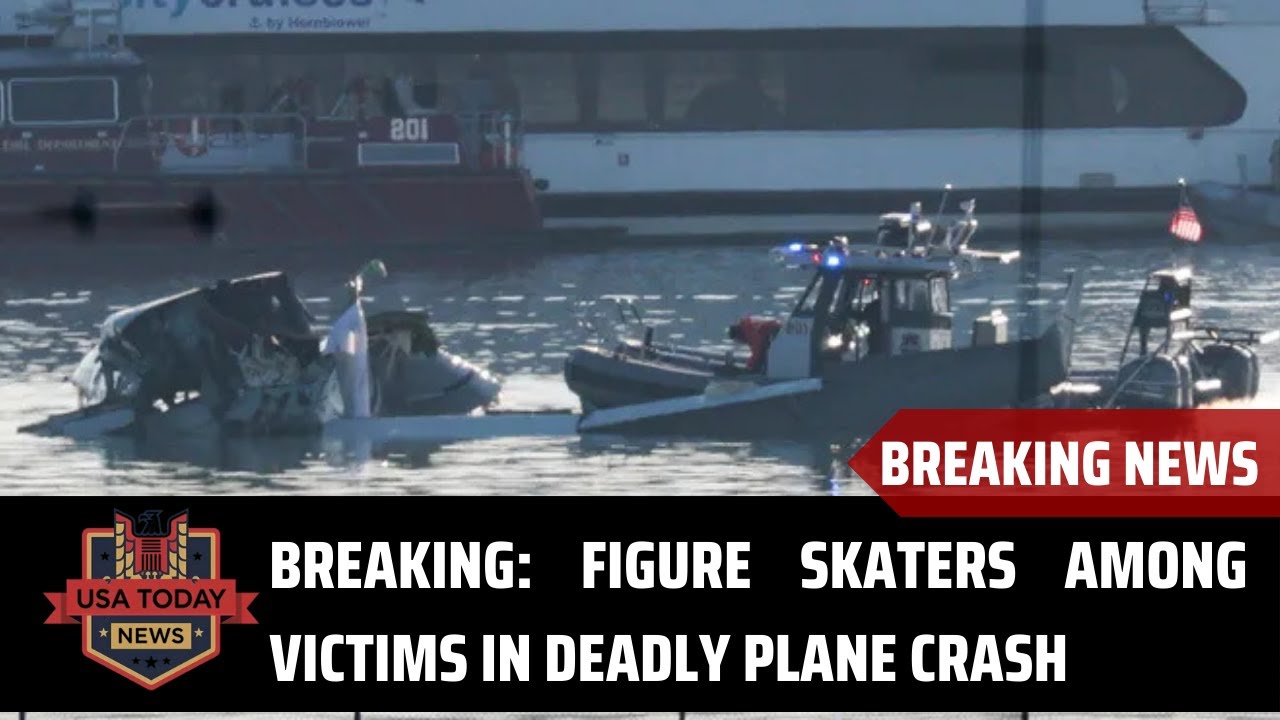 Breaking: Figure Skaters Among Victims in Deadly Plane Crash । USA ...