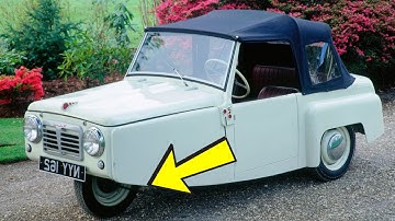 Even at 25 HP & Three Wheels, the 1953 Reliant Regal Shocked Everyone with 600k-Mile Durability