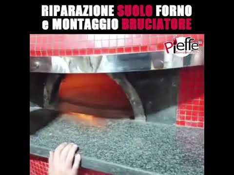 Bruciatore a Gas PF16 per Forno Pizza - Pieffe Project 