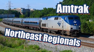 Amtrak Northeast Regional Trains by CoasterFan2105 200,415 views 2 months ago 12 minutes, 33 seconds