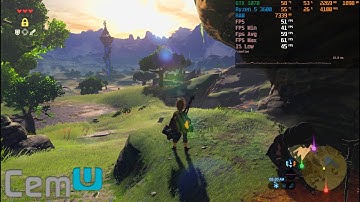Zelda Breath of The Wild - 1080p CEMU on GTX 1070 - Ryzen 5 3600