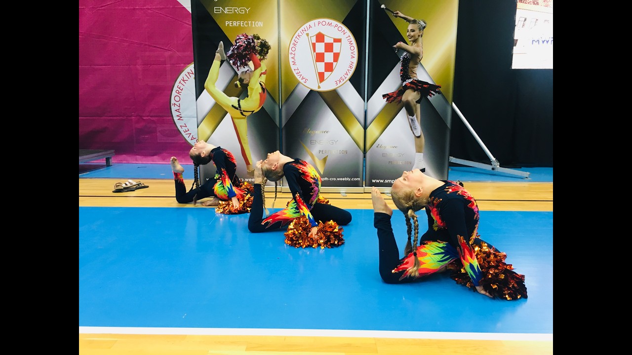 Virovitičke mažoretkinje EP 2019 Kadeti trio pp