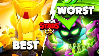 THE 10 BEST NO SKILL Brawlers  For EVERY Possible Mode In Brawl Stars