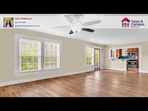 325 Central Ave, Starkville, MS home video tour