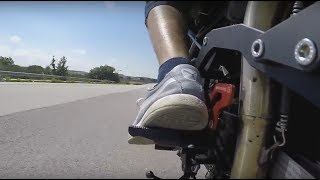 Rearsets Adjustable Yamaha Fz6 video
