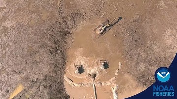 Time-lapse of Upper Barataria Marsh Creation Project Work