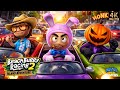 Benny v Beach Bro v Mr Happy | 3 Player Split Screen | Beach Buggy Racing 2 (PS5 4K)