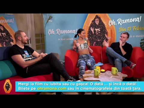 Impreuna cu Ionut Rusu, am prins-o la mijloc pe Rux! LIVE despre Oh, Ramona!