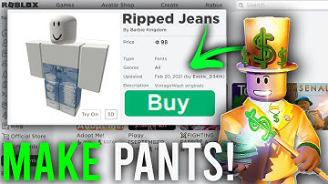 How To Make Pants On Roblox (Full Guide) | Make Roblox Pants Easily