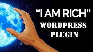 Video tutorial for the I Am Rich plugin I created