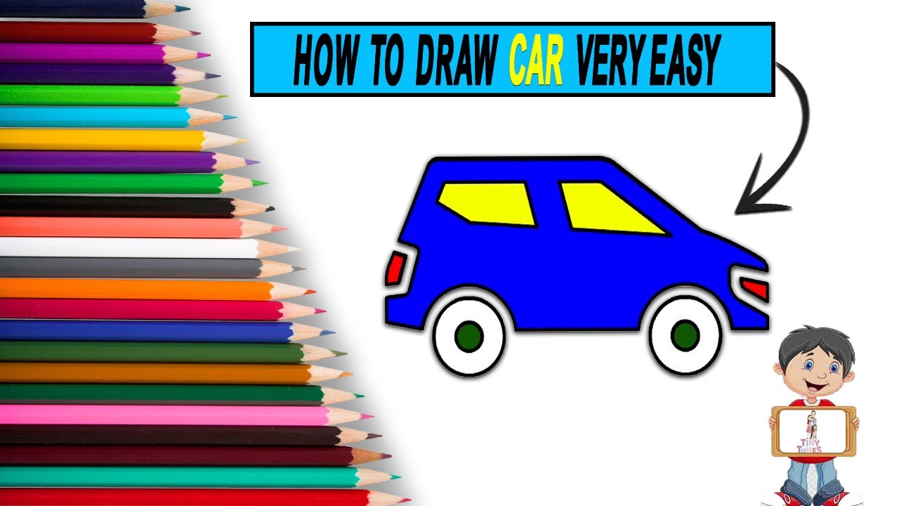 Car Drawing For Kids – How To Make It Easy Peasy!