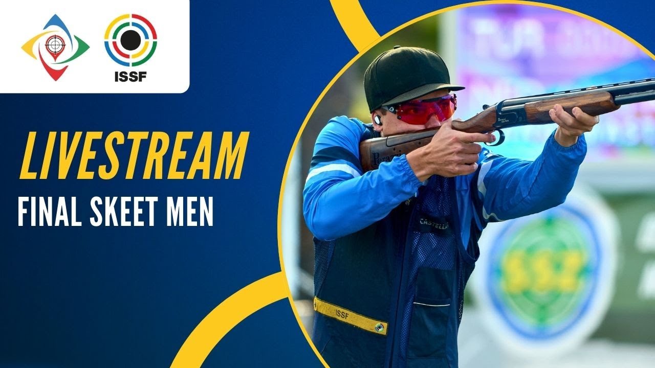 ⁣Livestream - Skeet Men Final - ISSF Junior World Cup New Delhi, India