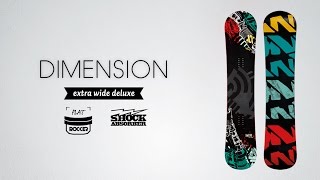 Völkl Snowboard Dimension 154 cm extra wide All-Mountain Freestyle Board Völkl Snowboard Dimension 154 cm extra wide All-Mountain Freestyle Board