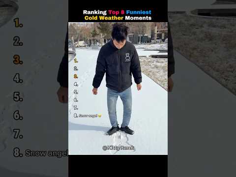Ranking Top 8 Funniest Cold Weather Moments ❄️ thumbnail