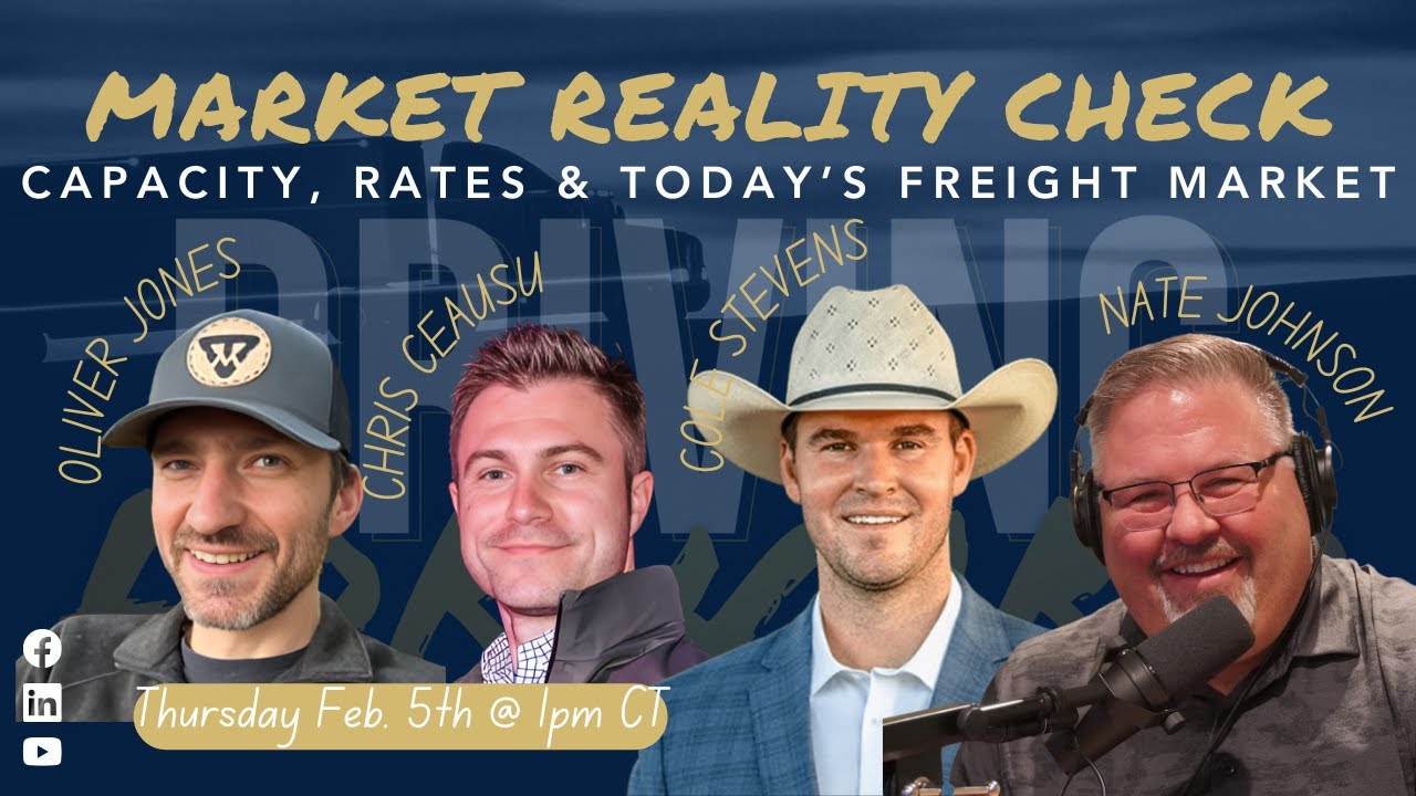 E117 Market Reality Check: Capacity, Rates & Today's Freight Market