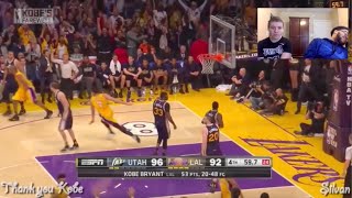 The DoubleHeader Reacts: KOBE BRYANT HYPED PLAYS (LOUDEST CROWD REACTIONS)