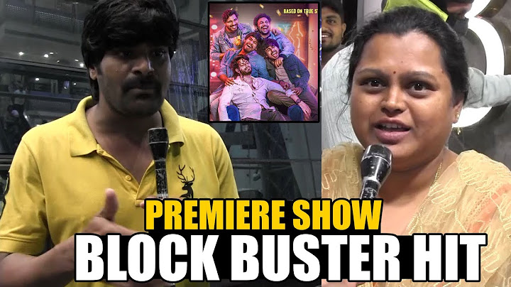 The Birthday Boy Movie Premiere Show Public Talk | Ravi Krishna,Rajeev Kankala,SameerMalla | FT