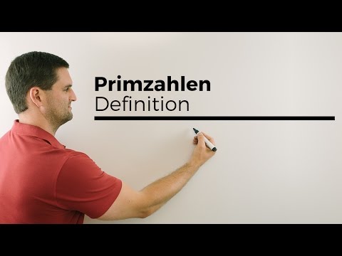 Primzahlen, Definition | Mathe by Daniel Jung