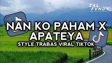 DJ NAN KO PAHAM X APATEYA STYLE TRABAS VIRAL TIKTOK ZAL FVNDY 2025