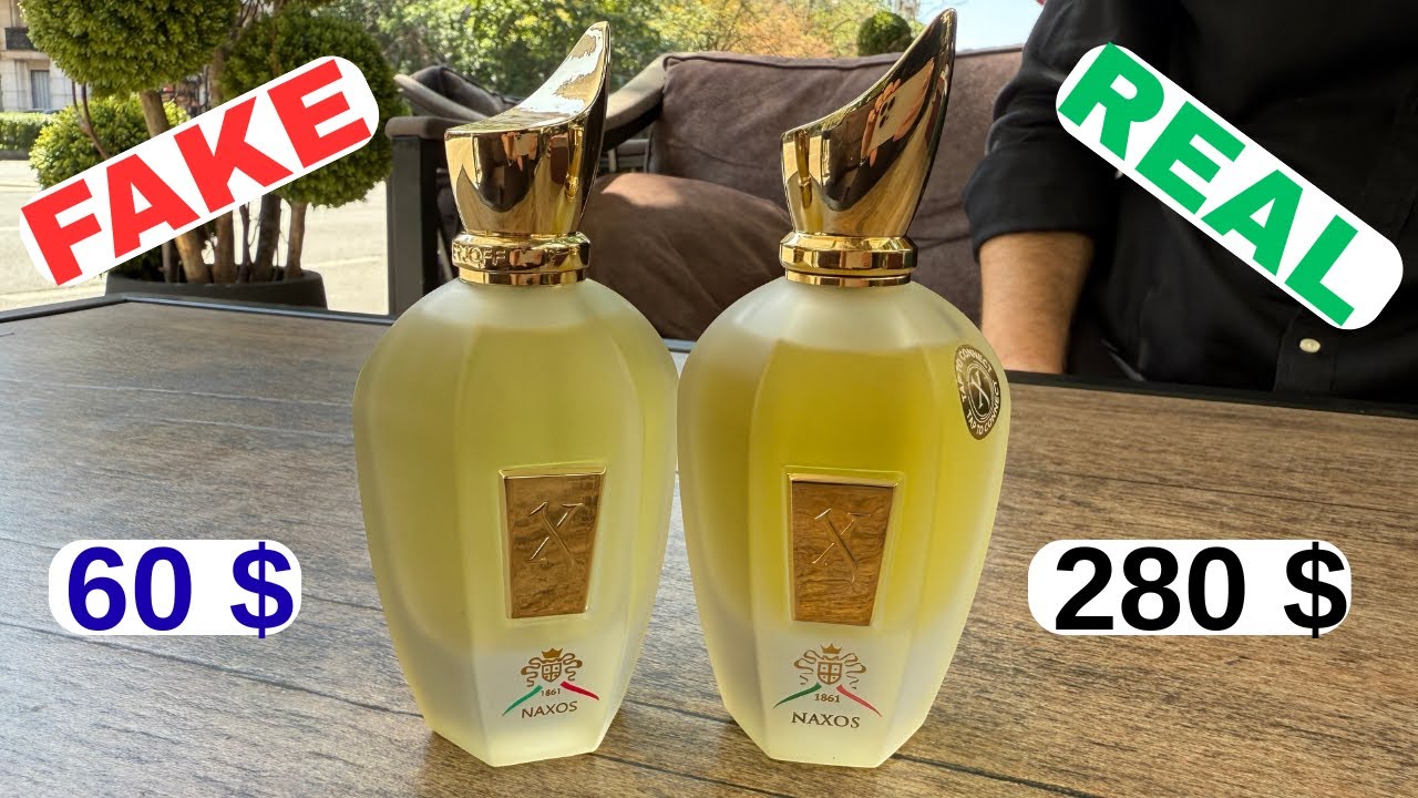 Fake vs Real Xerjoff Naxos 1861 Perfume