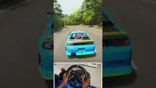 Thrashing a V8 FD Nissan Silvia 240SX | Forza Horizon 6 | Logitech G920 Gameplay #shorts #gaming