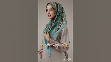 Simple Hijab Tutorial 😍 #hijab #hijabstyle #hijabers #hijabtutorial #shawl #bawl