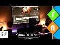 My Ultimate Editing &amp; Gaming Set Up of 2017 - Behind The Scenes!