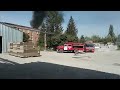 Масштабный пожар на Бумажной фабрике в Житомире