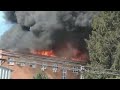 Масштабный пожар на Бумажной фабрике в Житомире