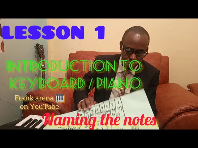 LESSON 1. INTRODUCTION TO KEYBOARD | PIANO: NAMING THE NOTES class=