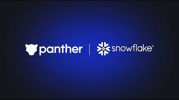 Panther + Snowflake Integration Overview