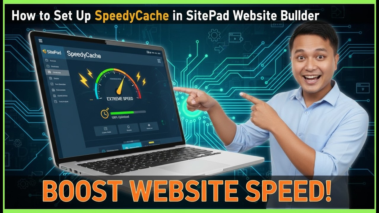 How to Set Up SpeedyCache in SitePad Website Builder | Boost Website ...