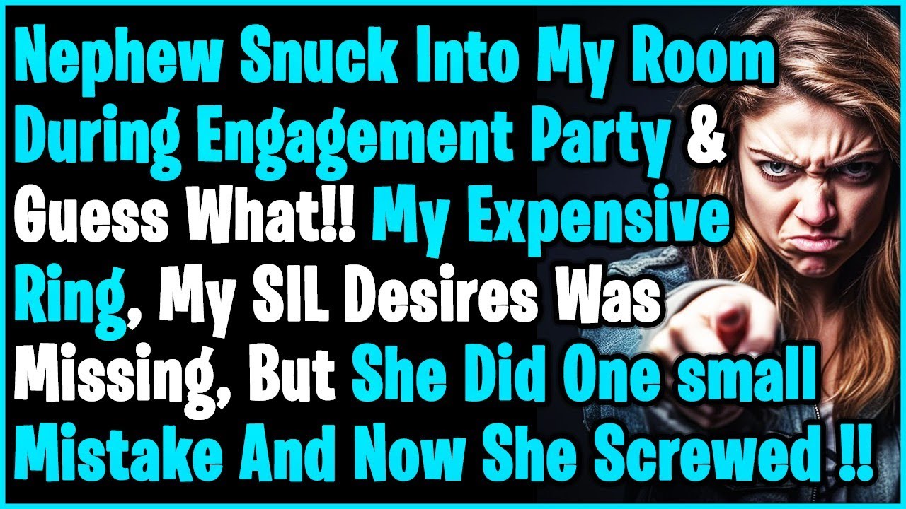 Nephew Snuck Into My Room During Party & Stole My Ring, But His Mum, Forgot One Small Detail