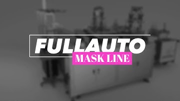 fully Auto Masks production line  Machine ready shipping directly  120pcs/min