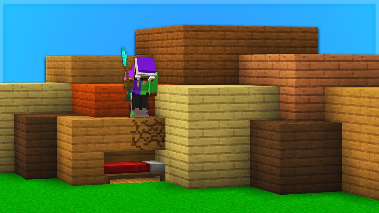 The FAKE Wood Bed Defense in Bedwars
