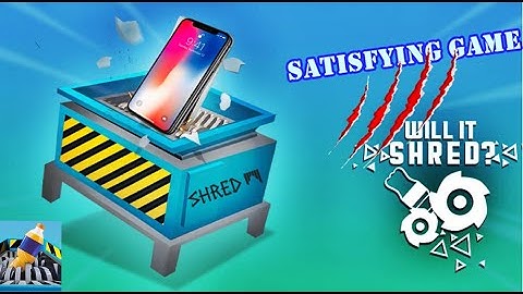 Will It Shred? - First Satisfying ASMR Shredding Game - NEW Gameplay #1