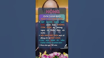 EVN cảnh báo không còn điện dự phòng nguy cơ thiếu điện cả nước #evn #tapdoandienluc #dienluc