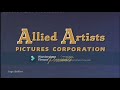 Allied artists pictures corporation america logo history 1932present