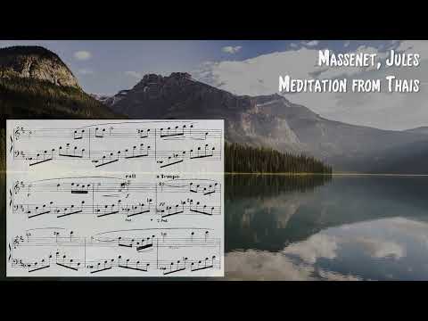YouTubeでMassenet :  Meditation de Thais  마스네 : 타이스의 명상곡 (Piano)を視聴