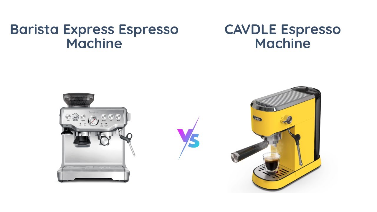 Breville Barista Express vs CAVDLE Espresso Machine YouTube