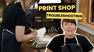 Printing LITHOGRAPHS and managing FAILURE