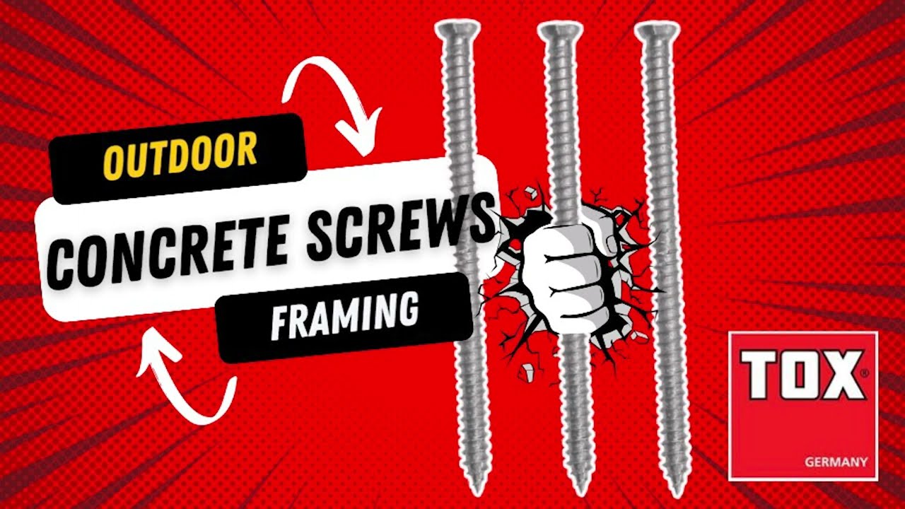 Tox Window Screw 72mm for bricks