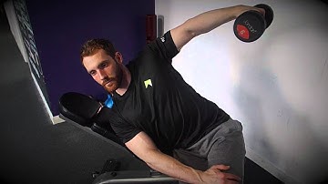 One-Arm Incline Lateral Raise
