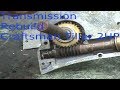 CRAFTSMAN 2HP TILLER Transmission/Gear Box Repair-DONT THROW IT AWAY