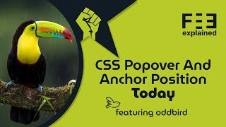 Popover and CSS Anchor Positioning Today - Std \w Polyfill - Frontend Engineering Explained #webdev Profile