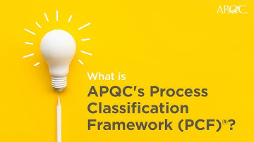Learn What the Process Classification Framework (PCF) Is