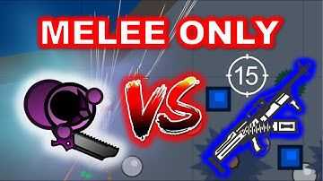 MELEE vs PKP-Pecheneg!  || Melee Only ||  Surviv.io