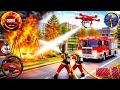 Fire Truck City Rescue Simulator 3D - 911 US Emergency Ambulance Driving - Android GamePlay