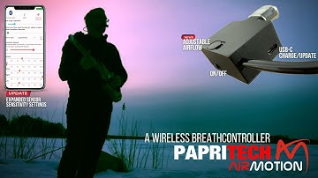Testing the new Papritech Airmotion Pro - A wireless Breath and Motion controller