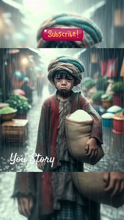 Anak Laki-laki Bawa Beras Saat Hujan #story #anak #lagu #musik #hujan